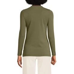 Shirt aus Baumwolle/Modal-Mix mit Rundausschnitt für Damen