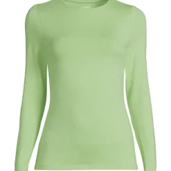 Shirt aus Baumwolle/Modal-Mix mit Rundausschnitt für Damen