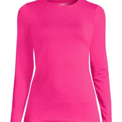 Shirt aus Baumwolle/Modal-Mix mit Rundausschnitt für Damen