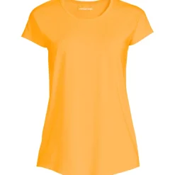 Shirt aus Baumwolle/Modal-Mix mit Ballett-Ausschnitt für Damen