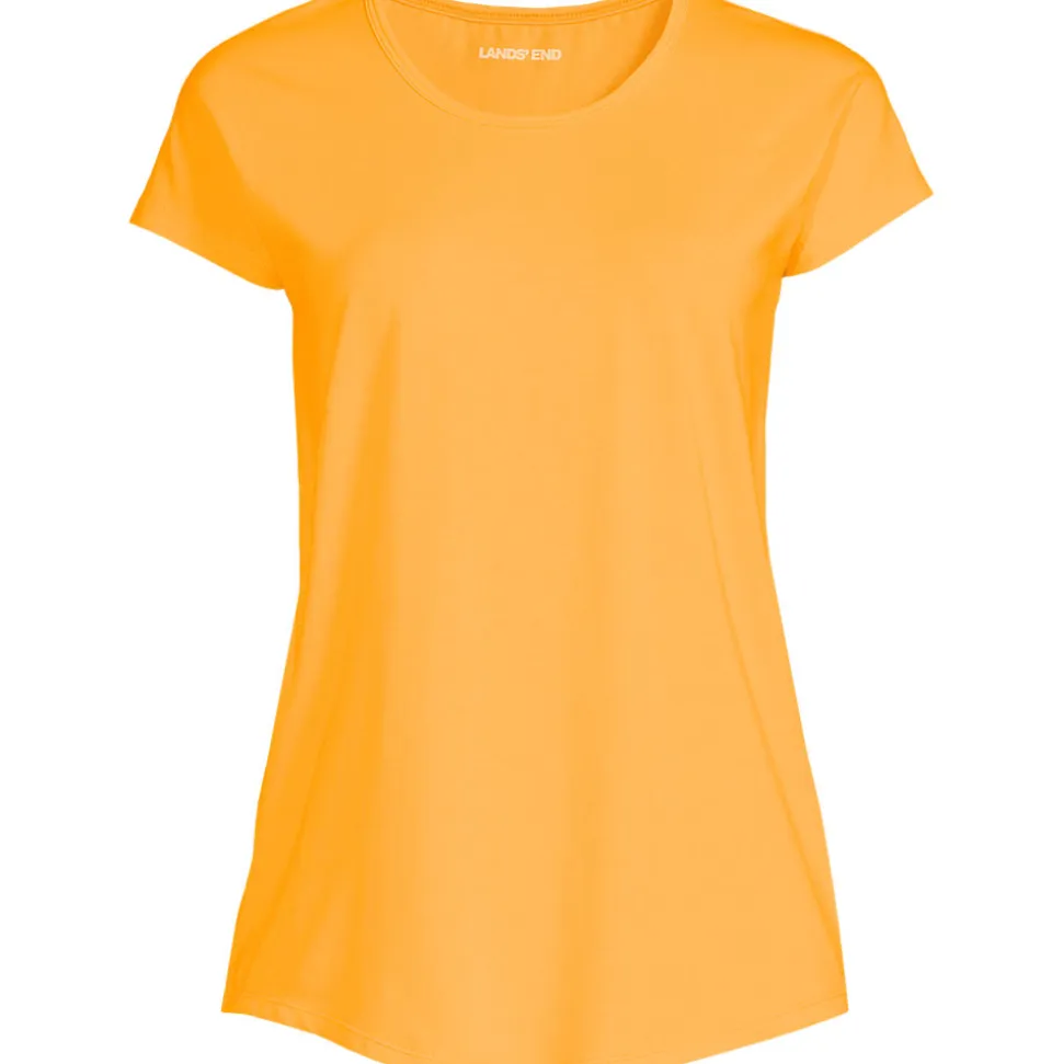 Shirt aus Baumwolle/Modal-Mix mit Ballett-Ausschnitt für Damen