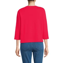Shirt mit Schulterknöpfen für Damen