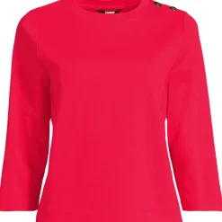 Shirt mit Schulterknöpfen für Damen