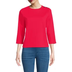 Shirt mit Schulterknöpfen für Damen