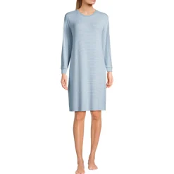 Silky Knit Nachthemd Gestreift für Damen