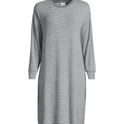 Silky Knit Nachthemd Gestreift für Damen