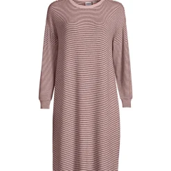 Silky Knit Nachthemd Gestreift für Damen