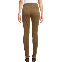 Skinny Feincordhose High Waist für Damen