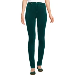 Skinny Feincordhose High Waist für Damen