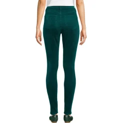 Skinny Feincordhose High Waist für Damen