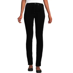 Skinny Feincordhose High Waist für Damen