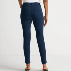 Slim Fit 7/8-Chinos Mid Waist für Damen