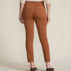Slim Fit 7/8-Chinos Mid Waist für Damen
