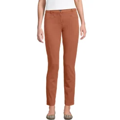 Slim Fit 7/8-Chinos Mid Waist für Damen