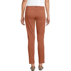 Slim Fit 7/8-Chinos Mid Waist für Damen