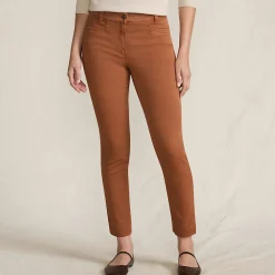 Slim Fit 7/8-Chinos Mid Waist für Damen