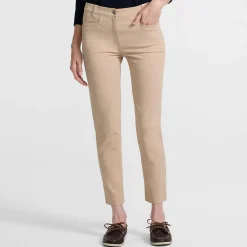 Slim Fit 7/8-Chinos Mid Waist für Damen