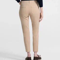 Slim Fit 7/8-Chinos Mid Waist für Damen