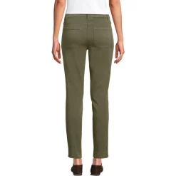Slim Fit 7/8-Chinos Mid Waist für Damen