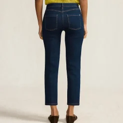 Slim Fit Jeans mit Biesennaht für Damen