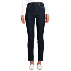 Slim Fit Öko Jeans High Waist für Damen in Petite-Größe