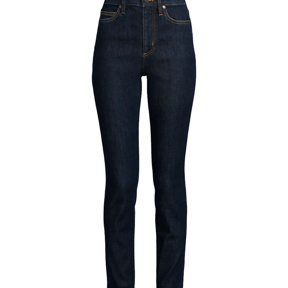 Slim Fit Öko Jeans High Waist für Damen in Petite-Größe
