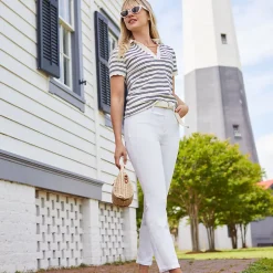 Slim Fit Öko Jeans High Waist für Damen