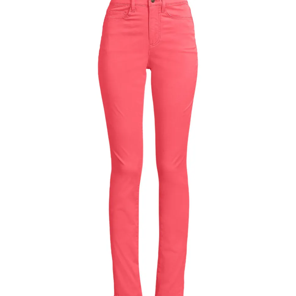 Slim Fit Shaping-Chinos für Damen