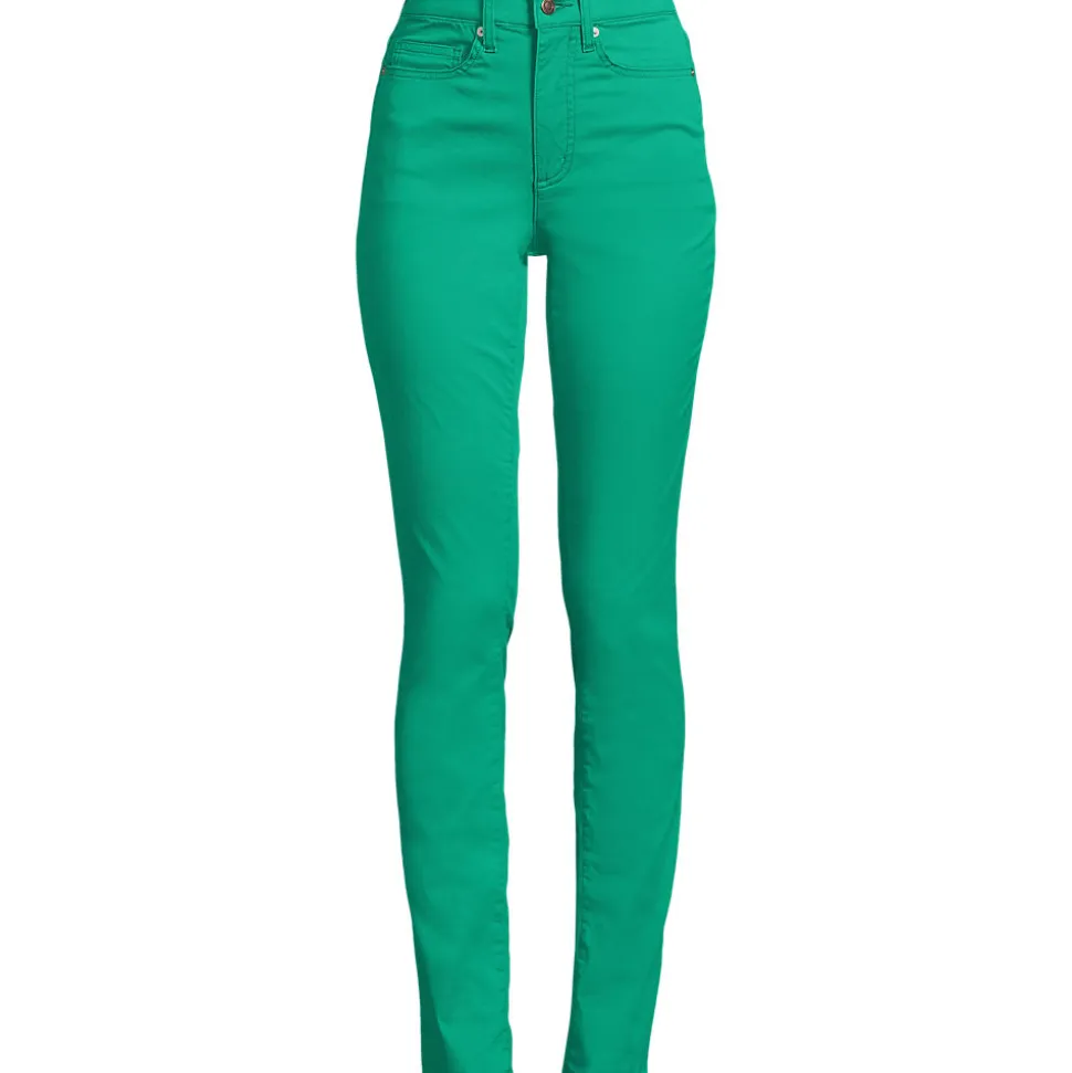Slim Fit Shaping-Chinos für Damen