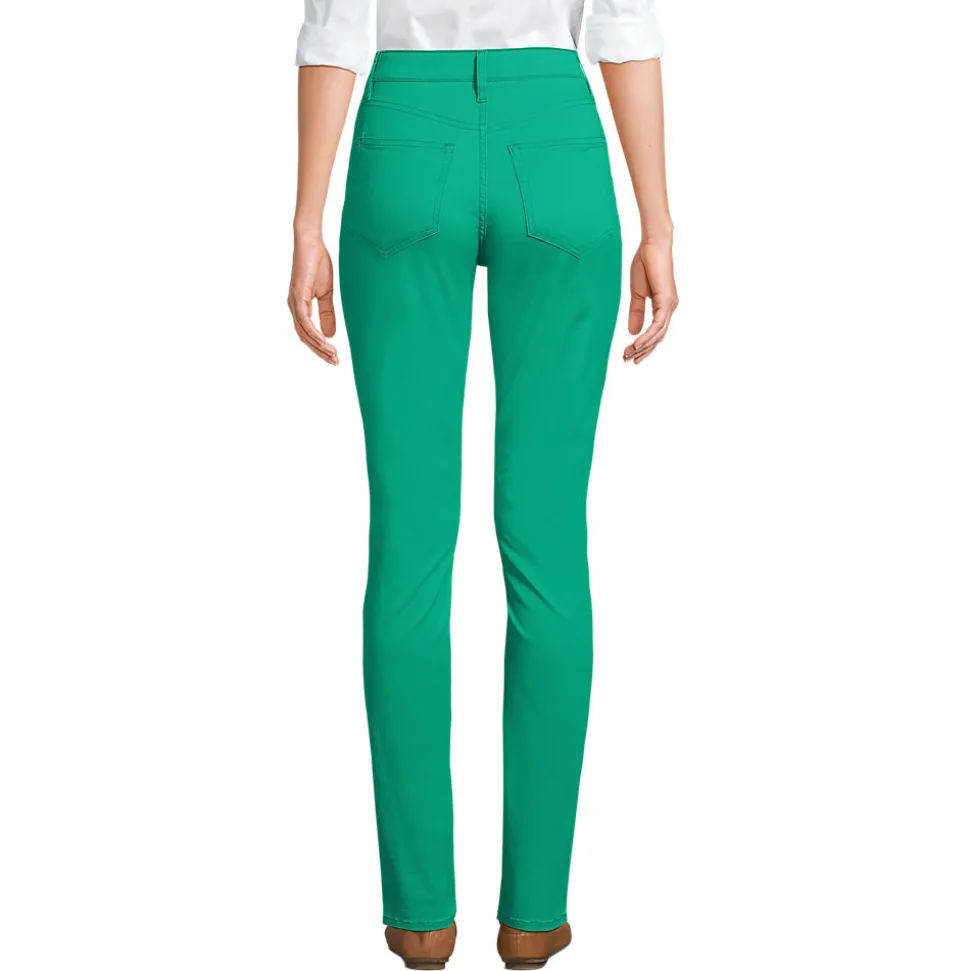 Slim Fit Shaping-Chinos für Damen