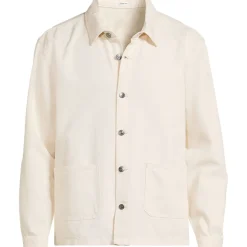Soft Comfort Hemdjacke im Leinenmix für Herren
