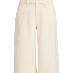 Soft Comfort Jeans-Culotte im Leinenmix