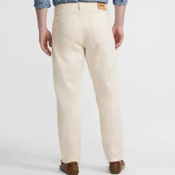 Soft Comfort Straight Fit Jeans im Leinenmix