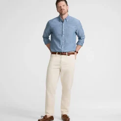 Soft Comfort Straight Fit Jeans im Leinenmix