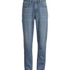Soft Comfort Straight Fit Jeans im Leinenmix