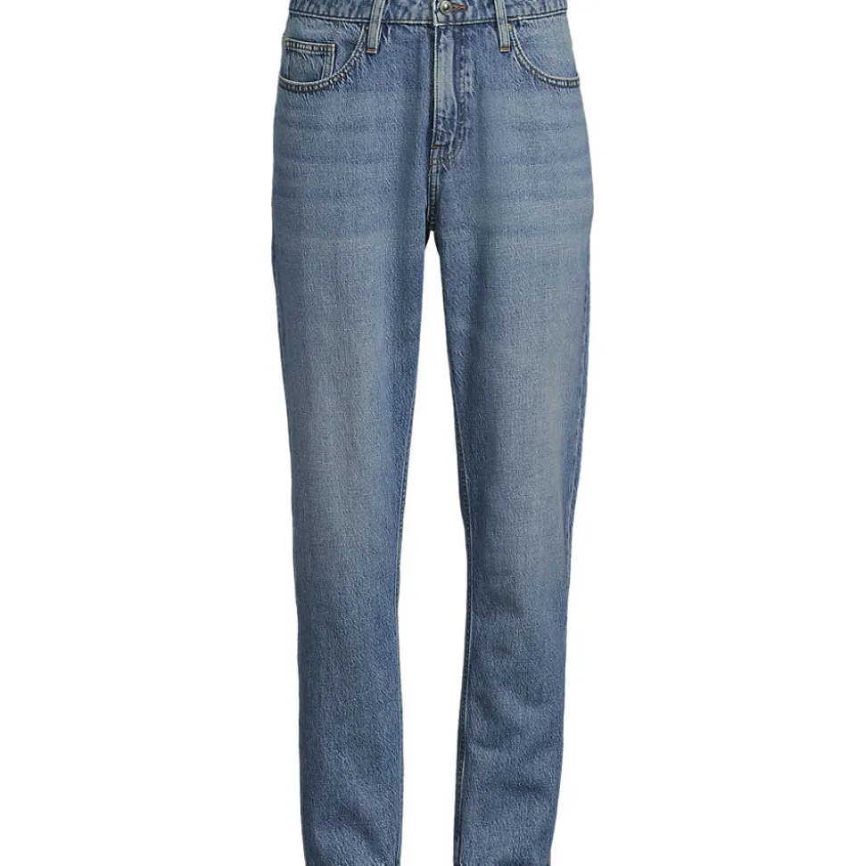 Soft Comfort Straight Fit Jeans im Leinenmix