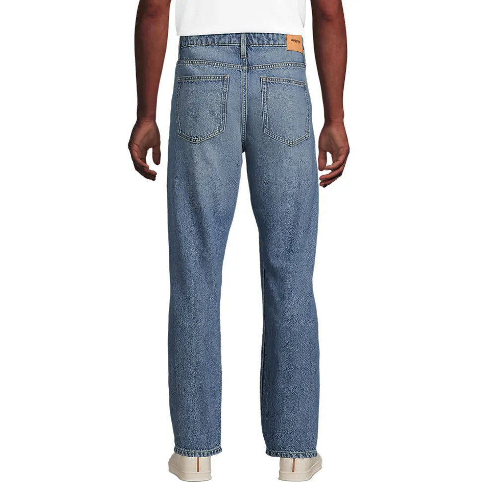 Soft Comfort Straight Fit Jeans im Leinenmix