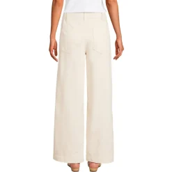 Soft Comfort weite Jeans im Leinenmix