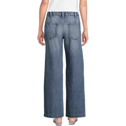 Soft Comfort weite Jeans im Leinenmix