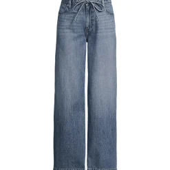 Soft Comfort weite Jeans im Leinenmix