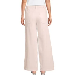 Soft Comfort weite Jeans im Leinenmix