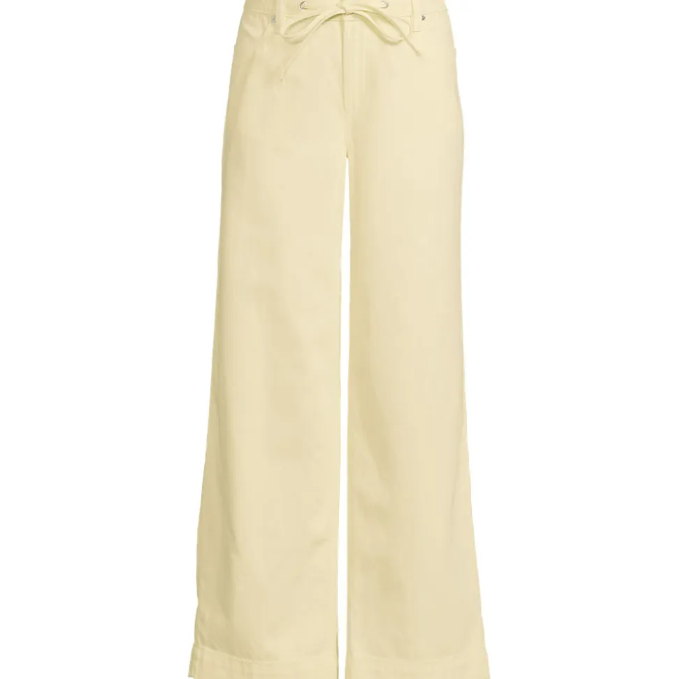 Soft Comfort weite Jeans im Leinenmix