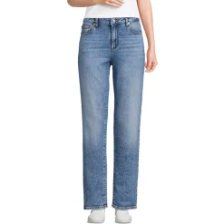 Soft Denim Boyfriend-Jeans Mid Waist für Damen