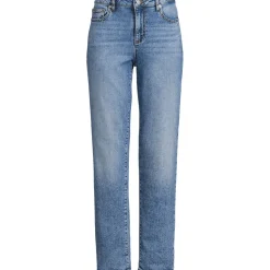 Soft Denim Boyfriend-Jeans Mid Waist für Damen