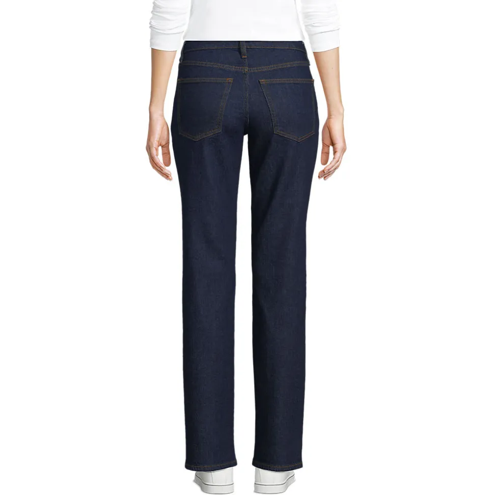 Soft Denim Boyfriend-Jeans Mid Waist für Damen