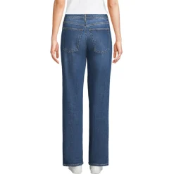 Soft Denim Boyfriend-Jeans Mid Waist für Damen