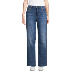 Soft Denim Boyfriend-Jeans Mid Waist für Damen