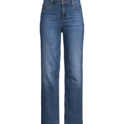 Soft Denim Boyfriend-Jeans Mid Waist für Damen