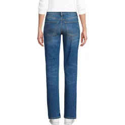 Soft Denim Boyfriend-Jeans Mid Waist für Damen