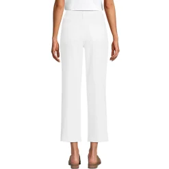 Soft Denim 7/8-Hose mit weitem Bein für Damen